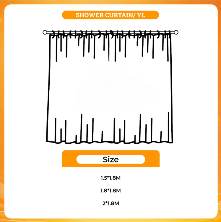 3D shower curtain - FNaF UK Shop