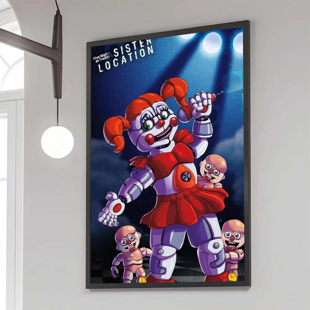 Hot Fnaf Five-nights-At-Freddys Wall Art