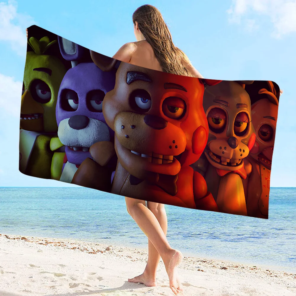 Best Selling Fnaf Five-nights-At-Freddys Beach Towel