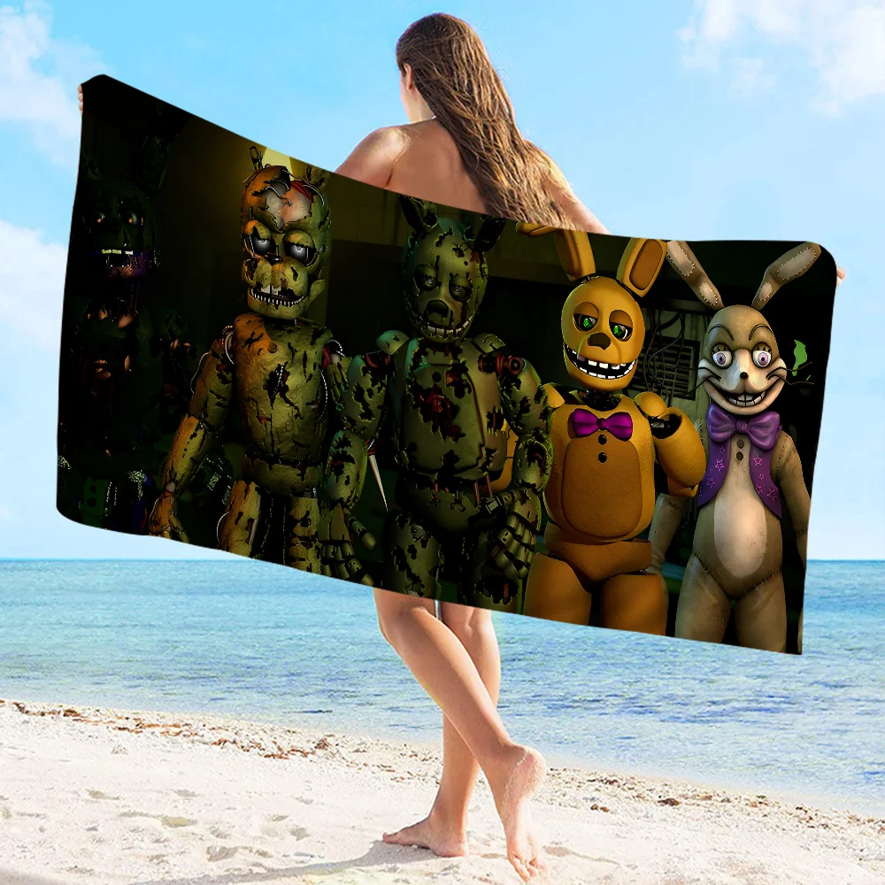 Must Have Fnaf Five-nights-At-Freddys Beach Towel