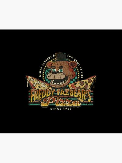 Alternative view of Freddy Fazbears Pizza 1983 Tapestry