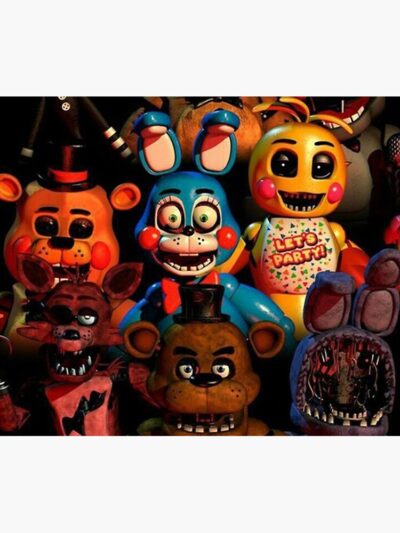 Alternative view of Fnaf Poster Tapestry