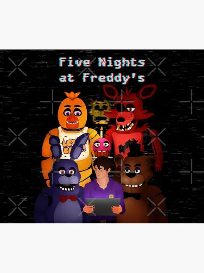 Alternative view of All Eyes On Me Five Nights At Freddy S Tapestry