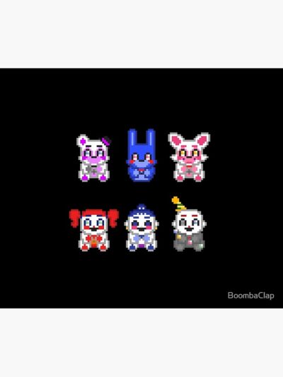 Alternative view of Fnaf Sister Location Pack Tapestry