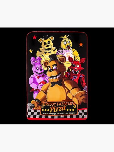 Alternative view of Five Nights At Freddy S Tapestry