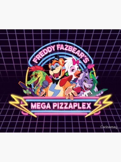 Alternative view of Fnaf Security Breach Tapestry