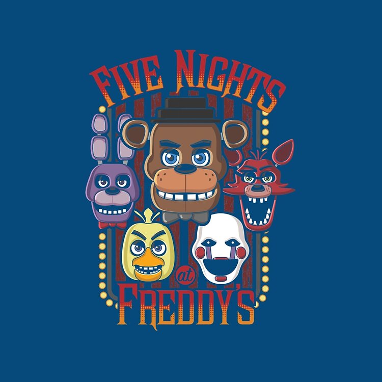 Five Nights At Freddy_S Pizzeria Multi Character Tote Bag - Image 2