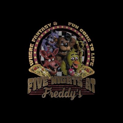 Alternative view of Five Nights At Freddys Halloween Tote Bag