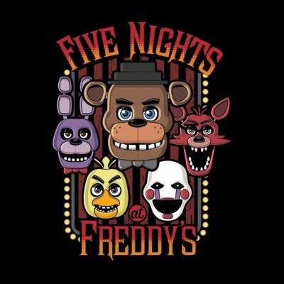 Alternative view of Five Nights At Freddy_S Pizzeria Multi Character Tote Bag