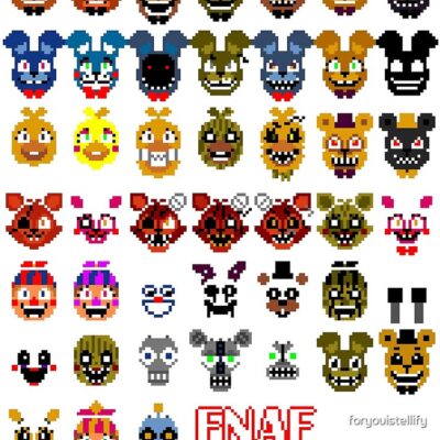 Alternative view of Fnaf World Tote Bag