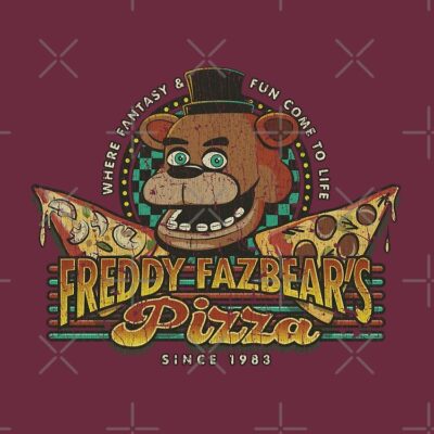 Alternative view of Freddy Fazbear S Pizza 1983 Tote Bag