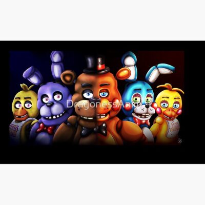 Alternative view of Fnaf Iconic Render Digital Illustration Mug