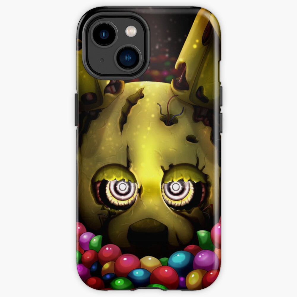 Springtrap Into The Pit V2 Iphone Case