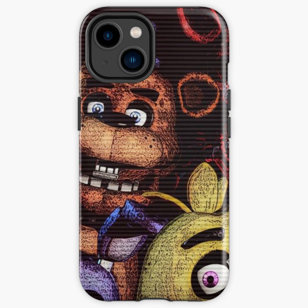 Five Nights At Freddys Rick And Morty Funny Iphone Case