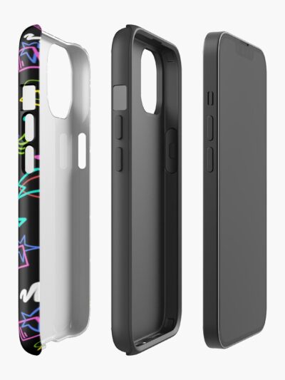 Alternative view of Fnaf Security Breach Arcade Carpet Design Iphone Case