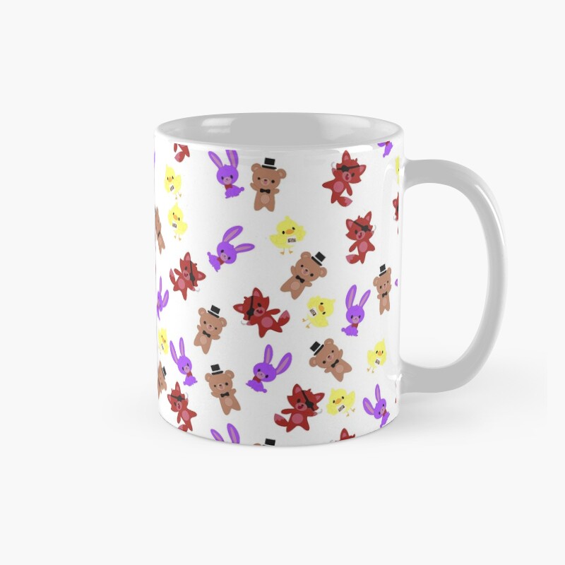 Cute Fnaf Pattern Mug