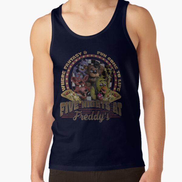 Five Nights At Freddys Halloween Tank Top - Image 6