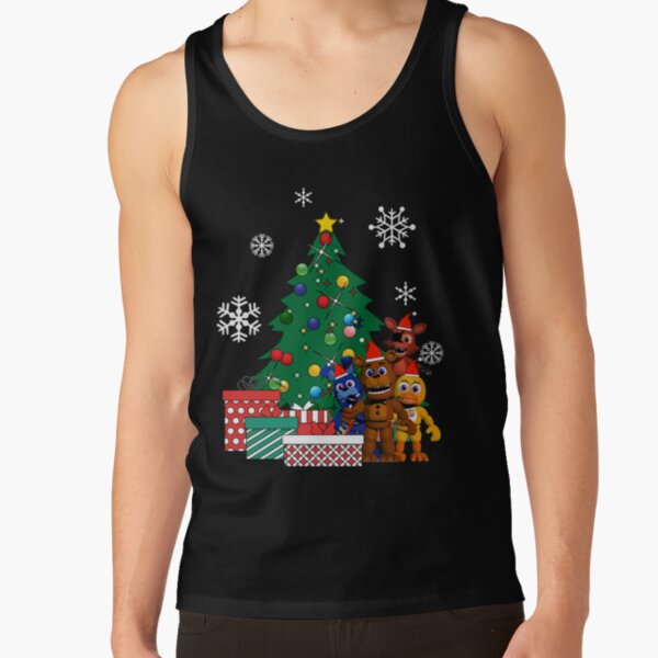 Five Nights At Freddys Around The Christmas Tree Tank Top