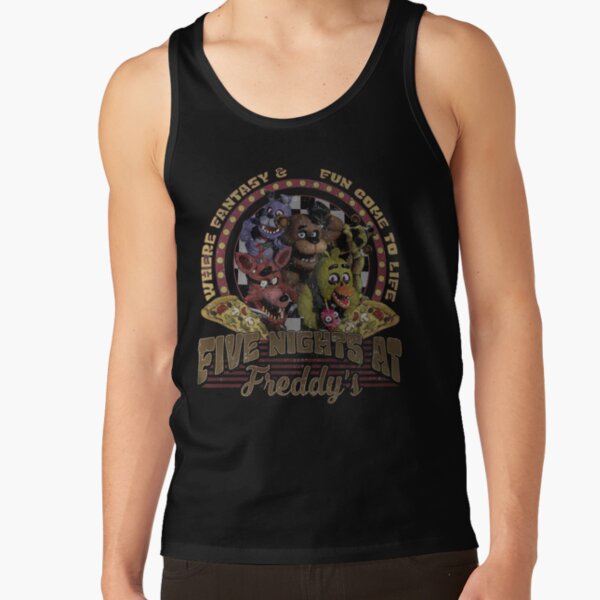 Five Nights At Freddys Halloween Tank Top