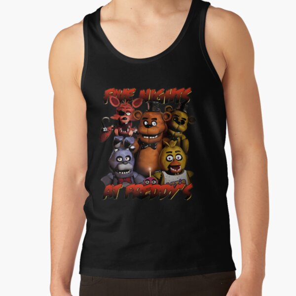 Five Nights At Freddy Tank Top