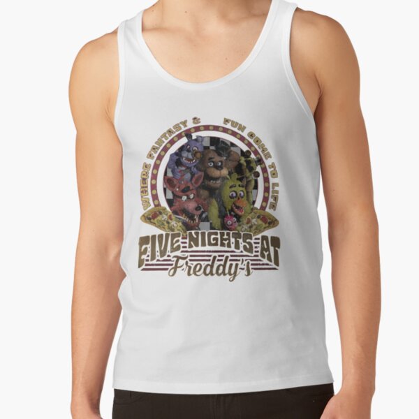 Five Nights At Freddys Halloween Tank Top - Image 2