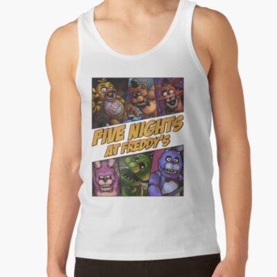 Alternative view of Halloween Five Nights At Freddys Tank Top
