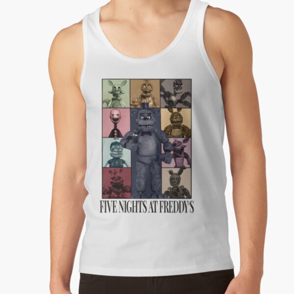 Five Nights At Freddys Eras Tour Tank Top