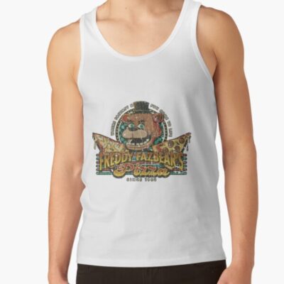 Alternative view of Freddy Fazbears Pizza 1983 Tank Top