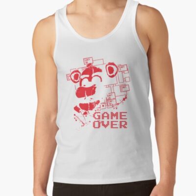 Alternative view of Five Nights At Freddy_s Pizzeria Game Over Tank Top
