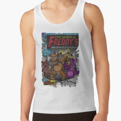 Alternative view of Five Nights At Freddys Comic Tank Top
