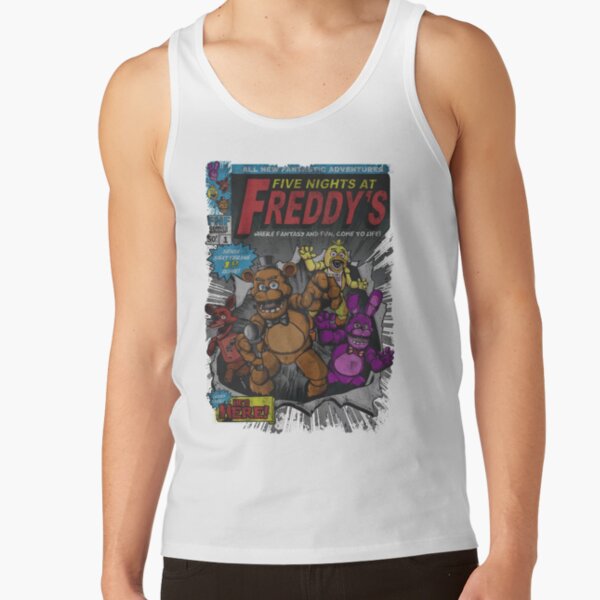 Five Nights At Freddys Comic Tank Top - Image 2