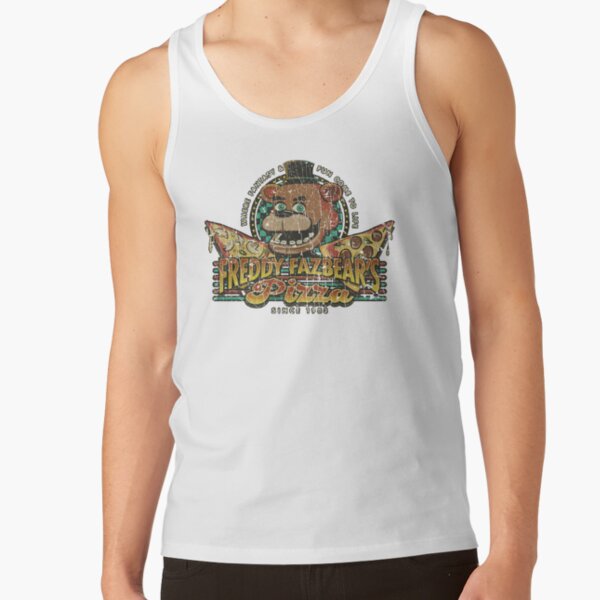 Freddy Fazbear S Pizza 1983 Tank Top - Image 2