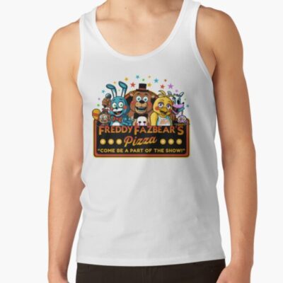 Alternative view of Freddy Fazbear S Pizzeria Logo Classic T Shirt Tank Top