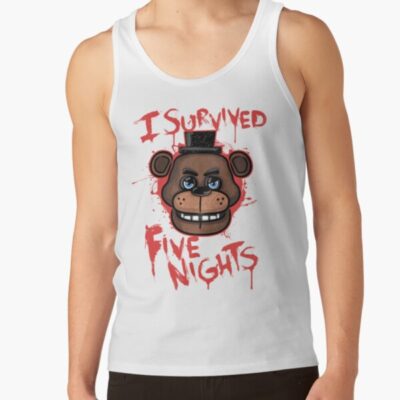 Alternative view of I Survived Five Nights Tank Top