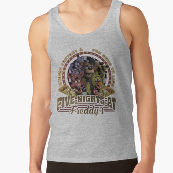 Five Nights At Freddys Halloween Tank Top - Image 4
