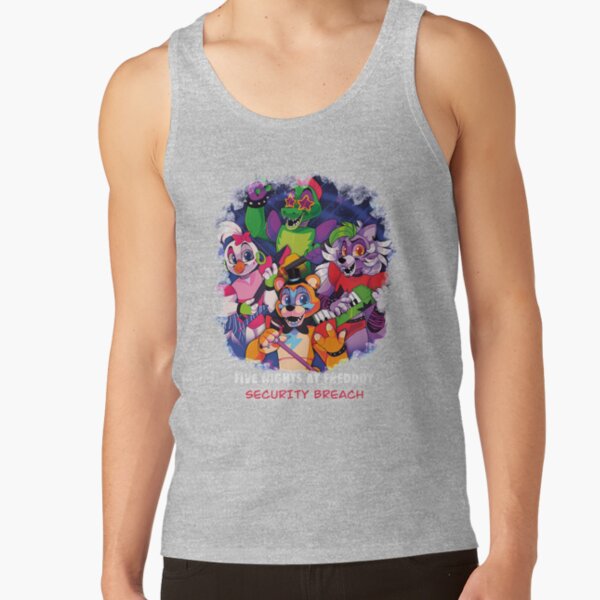Fnaf Security Breach Tank Top - Image 4
