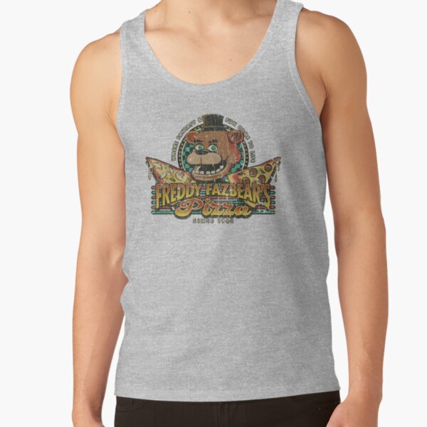 Freddy Fazbear S Pizza 1983 Tank Top - Image 4