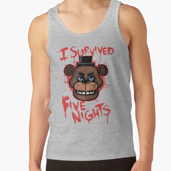 I Survived Five Nights Tank Top - Image 4