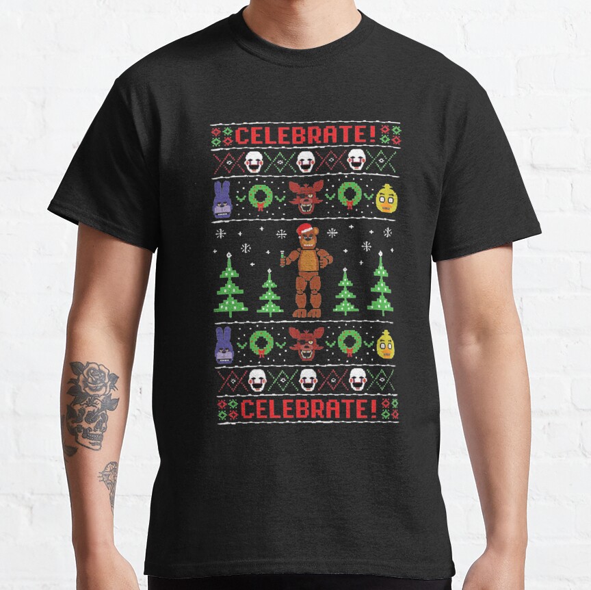 Five Nights At Freddy S Ugly Sweater T-shirt