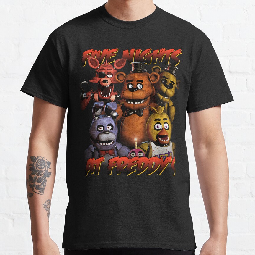 Five Nights At Freddy Ss T-shirt - Image 2