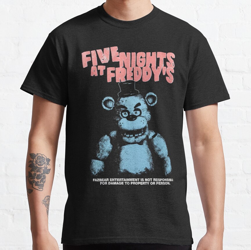 Five Nights At Freddys Retro T-shirt