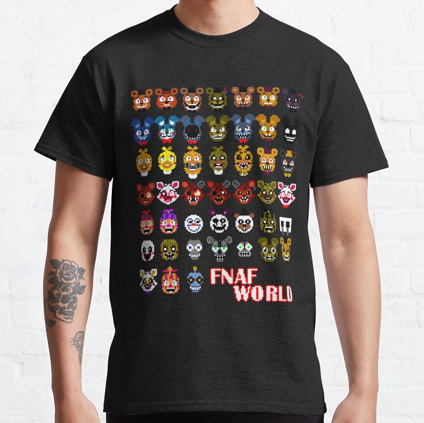Fnaf World T-shirt - Image 4