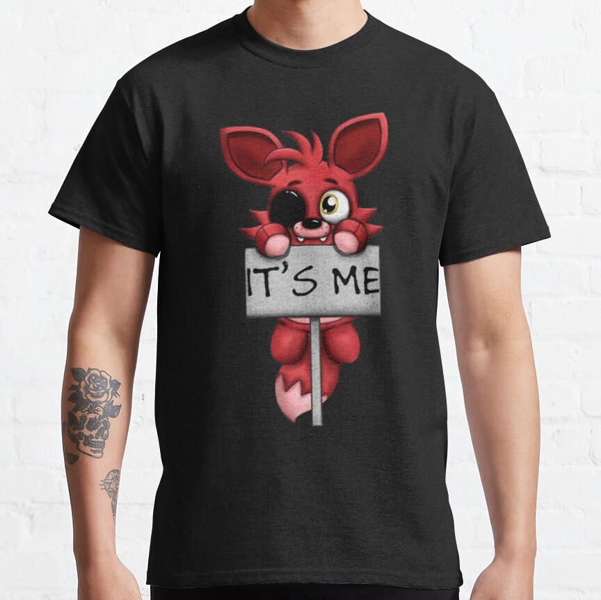 Fnaf Five Nights At Freddys Foxy Fox T-shirt