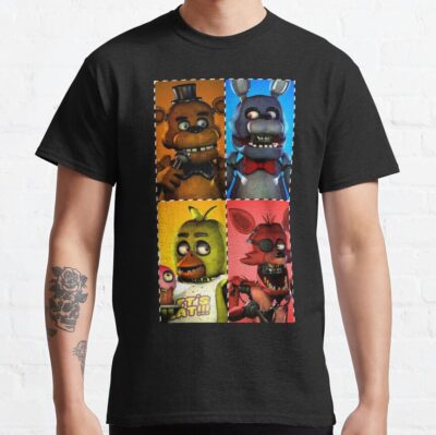 Alternative view of Fnaf Security Breach T-shirt