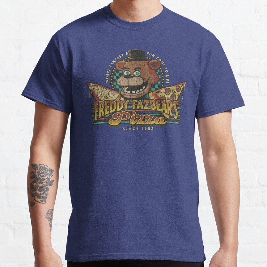 Freddy Fazbear S Pizza 1983 T-shirt - Image 5