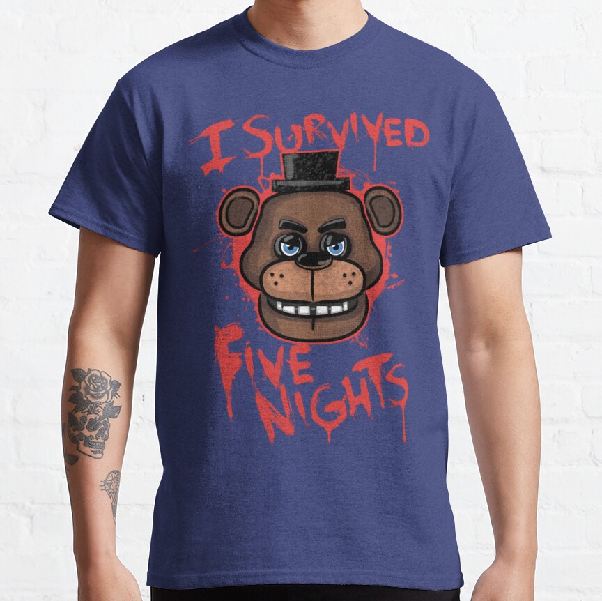 I Survived Five Nights T-shirt - Image 5
