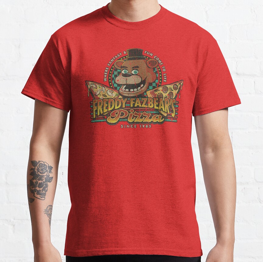 Freddy Fazbear S Pizza 1983 T-shirt - Image 6