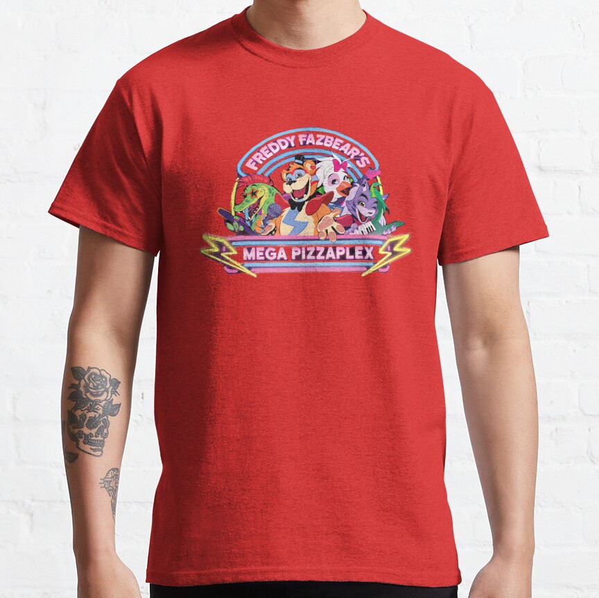 Freddy Fazbear_s Security Breach T-shirt - Image 6