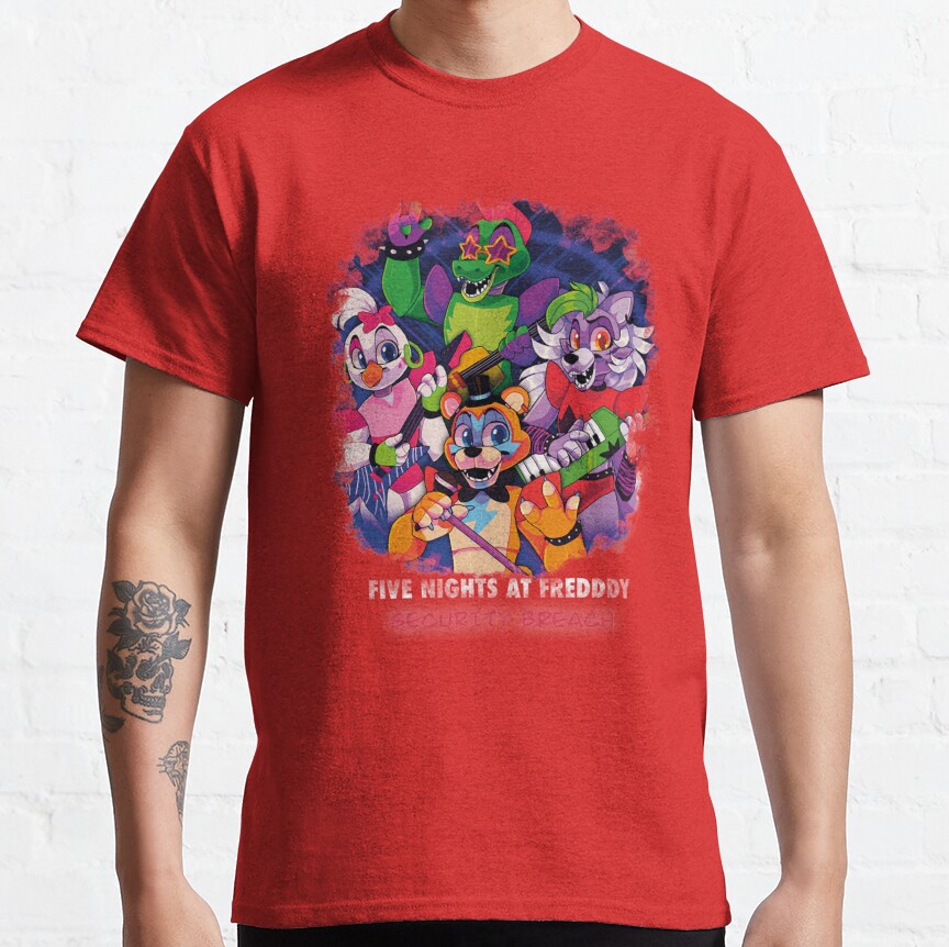 Fnaf Security Breach T-shirt - Image 6