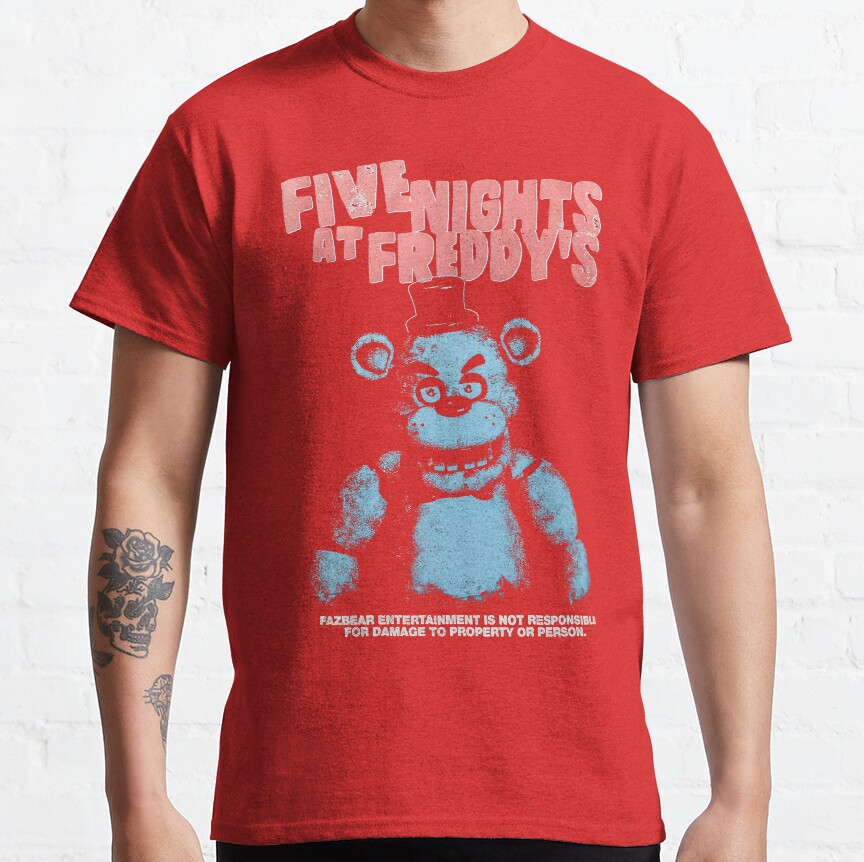 Five Nights At Freddys Retro T-shirt - Image 6